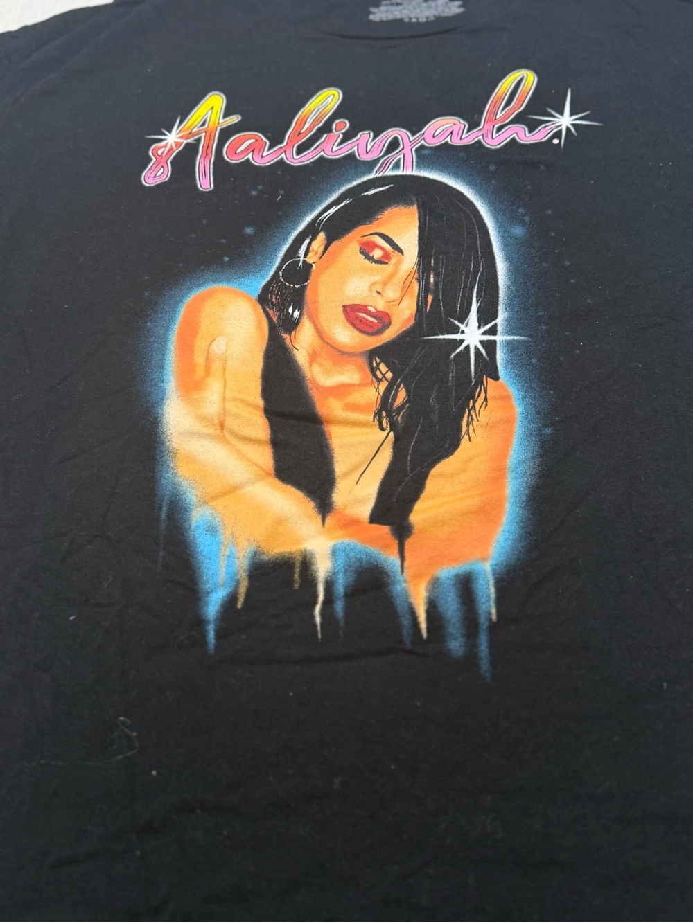 Aaliyah Graphic Tee Size 2XL